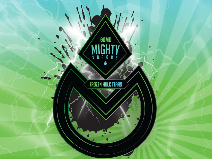 Buy Frozen Hulk Tears by Mighty Vapors - Wick And Wire Co Melbourne Vape Shop, Victoria Australia