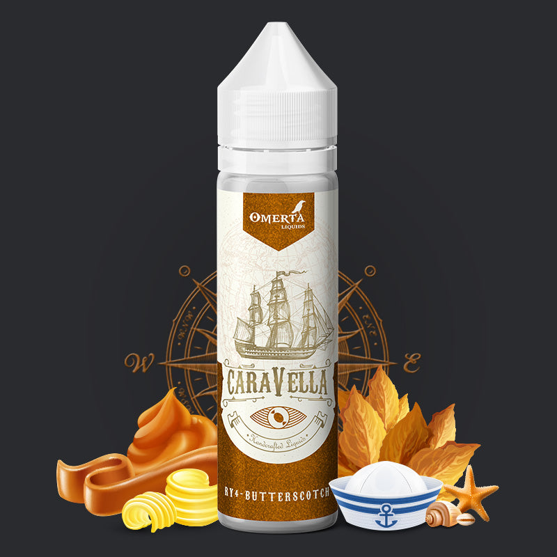 Buy RY4 BUTTERSCOTCH BY CARAVELLA - Wick And Wire Co Melbourne Vape Shop, Victoria Australia