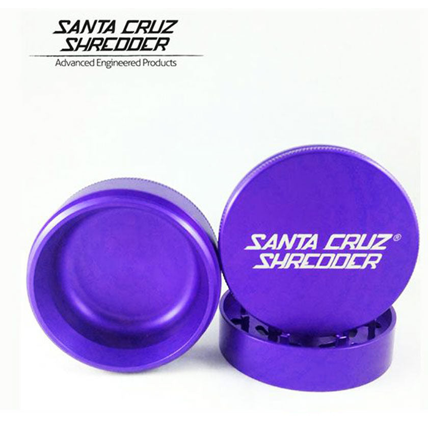 Buy Santa Cruz Shredder Large Aluminum Grinder 3-Piece - Premium Herb Grinders  - Wick and Wire Co, Melbourne Australia