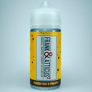 Buy Frank and Atticus Passionfruit and Pineapple Vape Liquid - Wick and Wire Co Melbourne Vape Shop, Victoria Australia