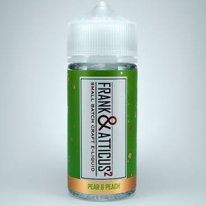 Buy Frank and Atticus Pear and Peach Vape Liquid - Wick and Wire Co Melbourne Vape Shop, Victoria Australia