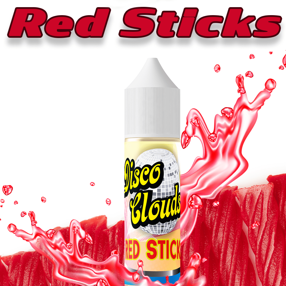 Buy Red Sticks Eliquid by Disco Clouds - Wick And Wire Co Melbourne Vape Shop, Victoria Australia