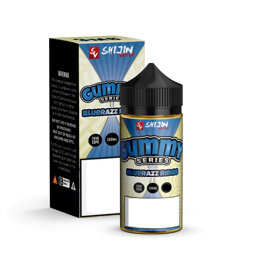 Buy BlueRazz Gummy O's by Shijin Vapor - Wick And Wire Co Melbourne Vape Shop, Victoria Australia
