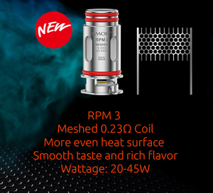 Buy Smok RPM3 Mesh Replacement Coils - Wick and Wire Co Melbourne Vape Shop, Victoria Australia