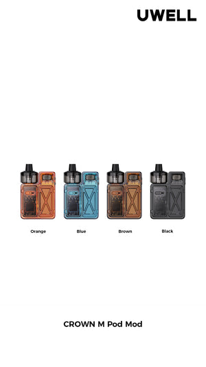 Buy Uwell Crown M Pod Mod Kit - Wick and Wire Co Melbourne Vape Shop, Victoria Australia