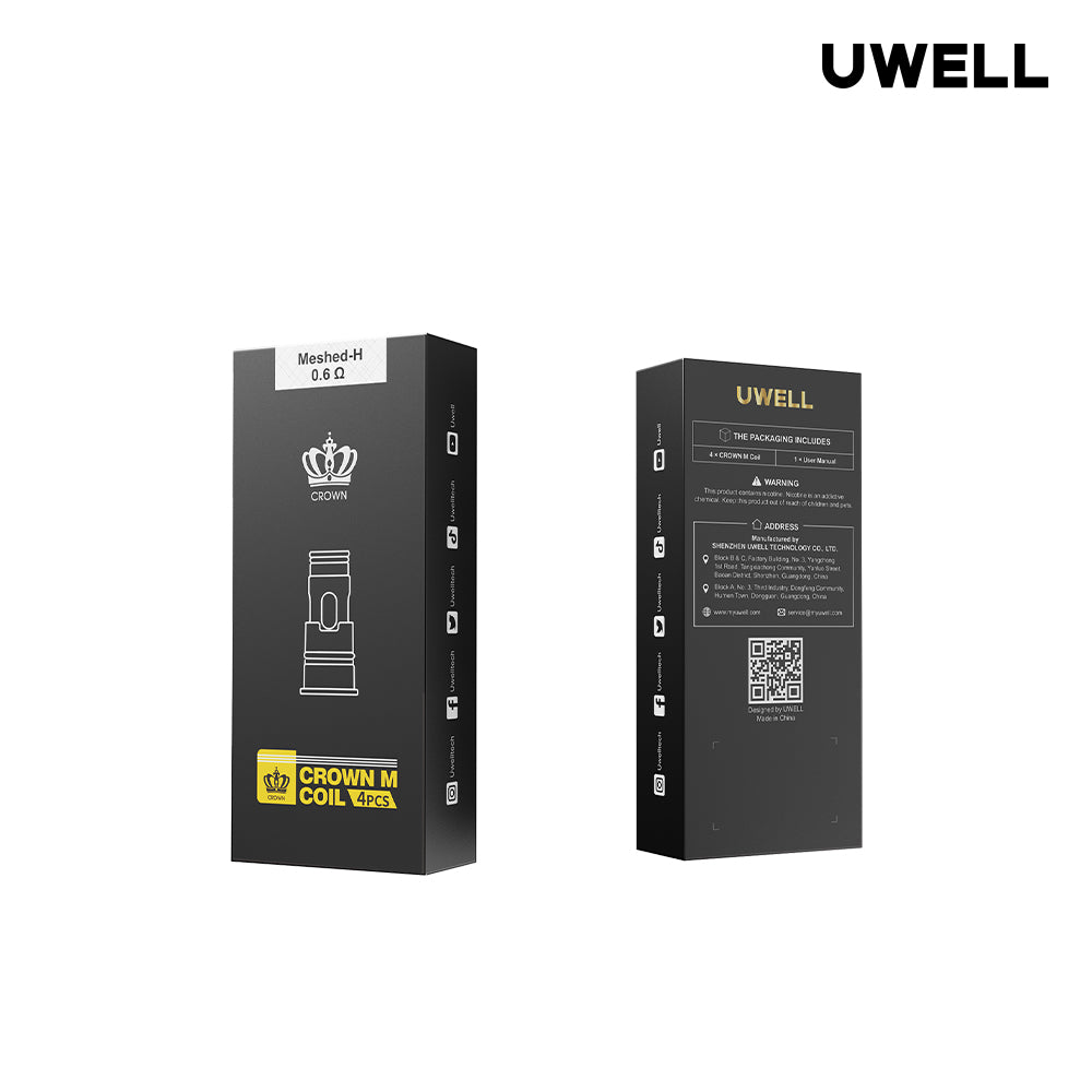 Buy Uwell Crown M Replacement Coils - Wick and Wire Co Melbourne Vape Shop, Victoria Australia