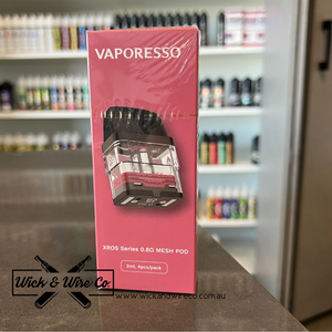 Buy Xros Disposable Replacement Pods - Wick and Wire Co Melbourne Vape Shop, Victoria Australia
