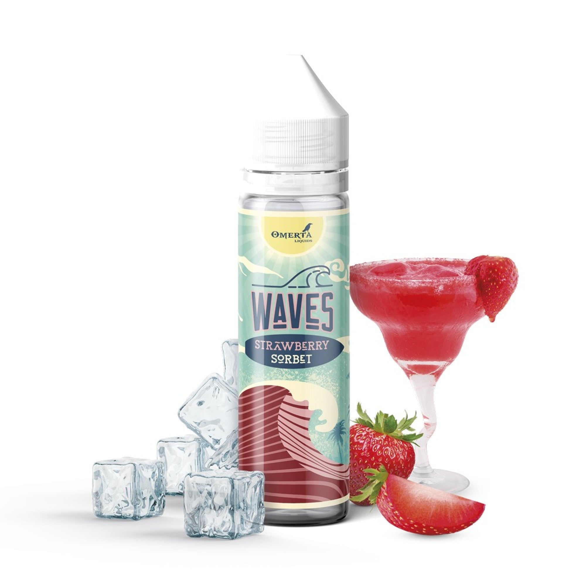 Buy STRAWBERRY SORBET BY WAVES - Wick And Wire Co Melbourne Vape Shop, Victoria Australia