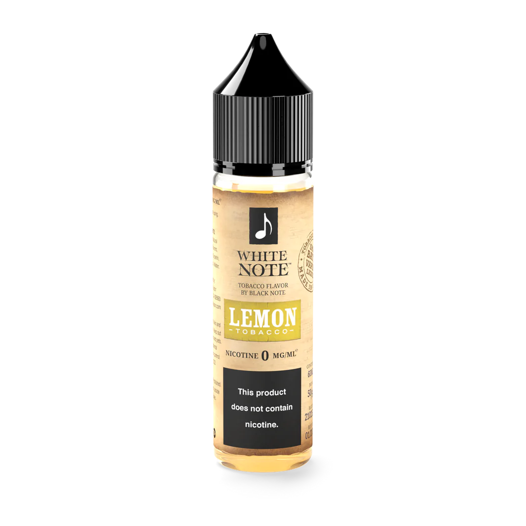 Buy Lemon Tobacco - White Note Series by Black Note - Wick And Wire Co Melbourne Vape Shop, Victoria Australia