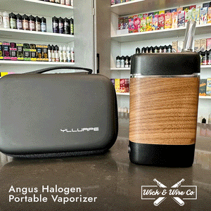 Buy Angus Halogen Portable Vaporizer - Wick And Wire Co Melbourne Vape Shop, Victoria Australia
