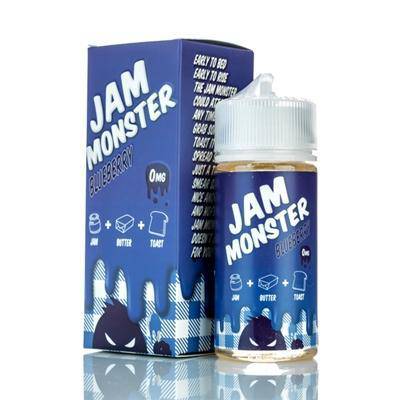 Buy Blueberry by Jam Monster Ejuice - Wick And Wire Co Melbourne Vape Shop, Victoria Australia