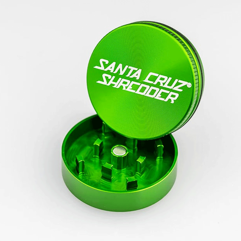 Buy Santa Cruz Shredder Small Aluminum Grinder 2-Piece - Wick And Wire Co Melbourne Vape Shop, Victoria Australia
