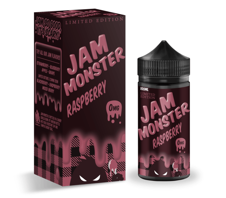 Buy Raspberry by Jam Monster Ejuice - Wick And Wire Co Melbourne Vape Shop, Victoria Australia