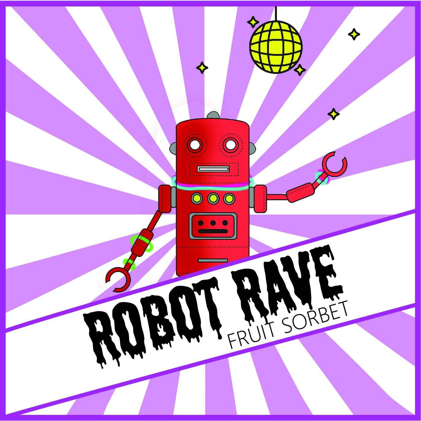 Buy Robot Rave - Wick And Wire Co Melbourne Vape Shop, Victoria Australia