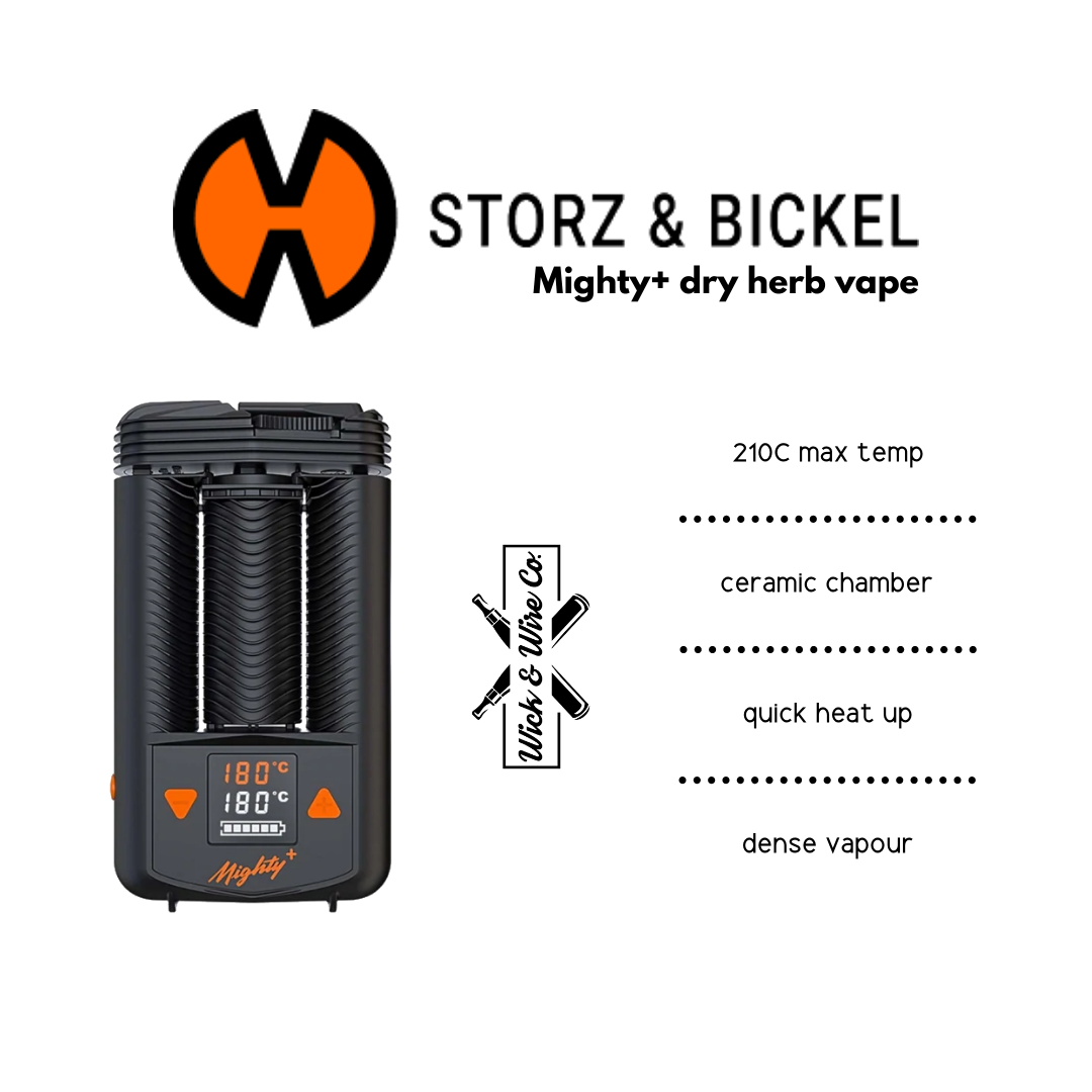 Buy Mighty Plus by Storz and Bickel - Wick And Wire Co Melbourne Vape Shop, Victoria Australia
