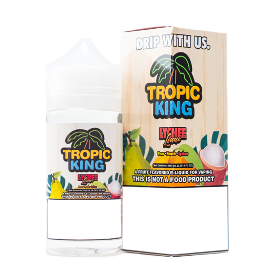 Buy Lychee Luau by Tropic King - Wick And Wire Co Melbourne Vape Shop, Victoria Australia
