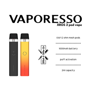 Buy Vaporesso Xros 2 Pod Vape Starter Kit - Wick And Wire Co Melbourne Vape Shop, Victoria Australia